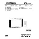 Sony KV-32WX2A Service Manual