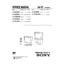 Sony KV-32XBR48 Service Manual