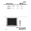 Sony KV-34FV310 (serv.man2) Service Manual