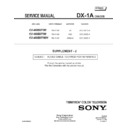 Sony KV-40XBR700 (serv.man2) Service Manual