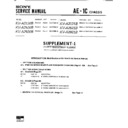 Sony KV-A2120B (serv.man2) Service Manual