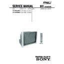 Sony KV-AR252M61 Service Manual