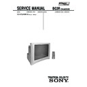 Sony KV-AR25M81A Service Manual