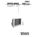 Sony KV-AR25M86 Service Manual