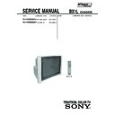Sony KV-AR292M50 Service Manual