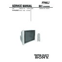Sony KV-AR292N90 Service Manual