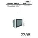 Sony KV-AR29K90 Service Manual