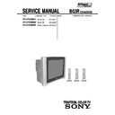 Sony KV-AR29M61 Service Manual