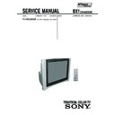 Sony KV-AR29M90B Service Manual