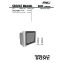 Sony KV-AR34M81 Service Manual