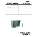 Sony KV-AW21M80 Service Manual