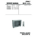 Sony KV-AZ212M61 Service Manual