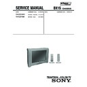 Sony KV-AZ21M90 Service Manual