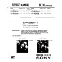 Sony KV-B2931A (serv.man2) Service Manual