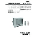 Sony KV-BM142M10 Service Manual