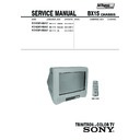 Sony KV-BM14M10 Service Manual