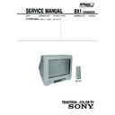 Sony KV-BM14M40 Service Manual