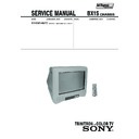 Sony KV-BM14M70 (serv.man2) Service Manual