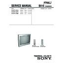 Sony KV-BZ212M40 Service Manual
