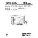 Sony KV-C2171D Service Manual