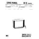 Sony KV-C2509KR Service Manual