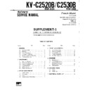 Sony KV-C2520B Service Manual
