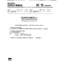 Sony KV-C2571D (serv.man2) Service Manual
