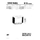 Sony KV-C2580B Service Manual
