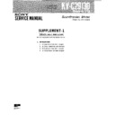 Sony KV-C2913D Service Manual