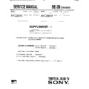 Sony KV-C2991A (serv.man2) Service Manual