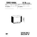 Sony KV-C2991A Service Manual