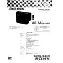 Sony KV-D2513E Service Manual