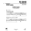 Sony KV-D3411D Service Manual