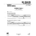 Sony KV-D3412U (serv.man2) Service Manual