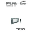 Sony KV-DA28M36 Service Manual
