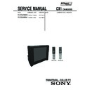 Sony KV-DA29M54 Service Manual
