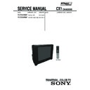 Sony KV-DA29M81 Service Manual