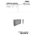 Sony KV-DA322M64 Service Manual