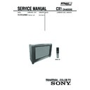 Sony KV-DA32M66 Service Manual