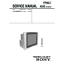 Sony KV-DR29M50B Service Manual