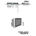 Sony KV-DR29M61 Service Manual