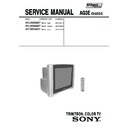 Sony KV-DR29M67 Service Manual