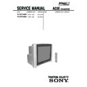 Sony KV-DR34M67 Service Manual