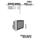 Sony KV-DR34M69 Service Manual