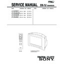 Sony KV-DX29K90B Service Manual