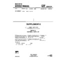 Sony KV-F29MF1 (serv.man9) Service Manual
