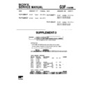 Sony KV-F29MZ1 (serv.man4) Service Manual