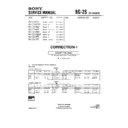 Sony KV-G14F2 (serv.man4) Service Manual