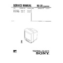 Sony KV-G14L2J Service Manual