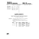 Sony KV-G21B1 (serv.man2) Service Manual